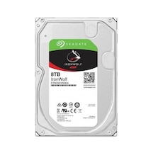 Seagate 8tb 3.5" 8tb Ironwolf St8000vn004 7200 Rpm 256mb Sata-3 Nas Diski-211580