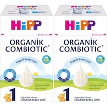 Hipp Organik Combiotic 1 Numara Bebek Sütü 600 G x 2