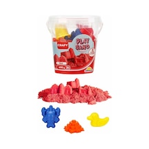 Crafy Oyun Kumu Seti Kırmızı 450 G Std