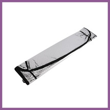 Bezos Metalize Ön Cam Oto Güneşlik Büyük 140x70cm Gri Rengaren Standart