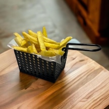 Mini Patateslik, Firütöz Sepeti, Patates Kızartma Sunum Sepeti, Cafe, Restaurant Burger Sunum, Servis Ekipmanı Model Diğer