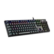 Lenovo Lecoo Kg1101 Usb Q Trk Rgb Led Aydınlatmalı Mekanik Siyah Gaming Klavye Lenovo Lecoo Kg1101 Usb Q Trk Rgb Led Aydınlatmalı Mekanik Siyah Gaming Klavye