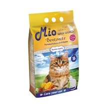 Mio Portakal Kokulu Kalın Topaklaşan Bentonit Kedi Kumu 10 L