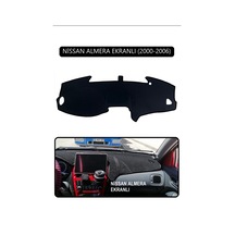 Nissan Almera Ekranlı 2000-2006torpido Koruma Halısı Siyah Kenar