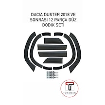 Türkmen Dacia Duster 2018 Sonrası Dodik Seti 12 Parça