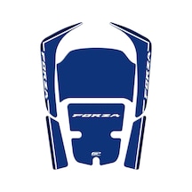 GP Kompozit Honda Forza 250 2018-2023 Uyumlu Tank Pad Mavi