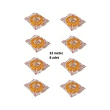 33 Metre Şeffaf Selefon Bant 8 Adet