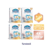 Senımıl 3 Bebek Devam Sütü 250 G 4 Adet