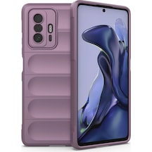 Xiaomi Mi 11t Kılıf Optimum Silikon Mor