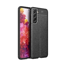 Effox Galaxy Uyumlu S22 Plus Kılıf Niss Silikon Kapak - Siyah Siyah
