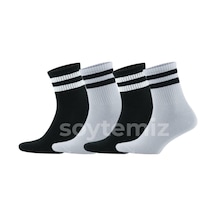 Vaccino Çemberli Spor Çorap Organik Penye 4 Çift Diğer