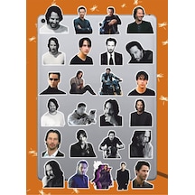 Keanu Reeves Sticker Seti Laptop Ajanda Pc Tablet Telefon Defter Etiket Bullet Journal Diğer
