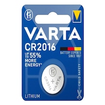 Varta Cr2016 3v Lityum Pil-2 Adet