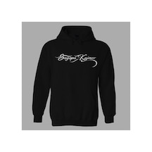 Tarzsokak Oversize Unisex Siyah Sagopa Kajmer Baskılı Hoodie