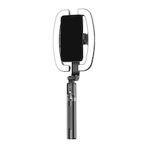 Blv32 1.38m Rgb Ring Light Led Işıklı Selfie Çubuğu Ve Tripod - Bluetooth Uzaktan Kumandalı Blv32