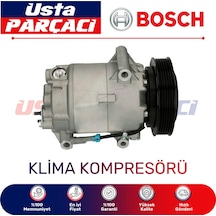 Wöbermann + Bosch Renault Megane 1999-2003 Klima Kompresörü