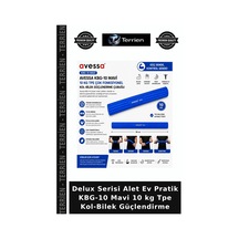 Delux Serisi Alet Ev Pratik Kbg-10 Mavi 10 Kg Tpe Kol-bilek Güçlendirme