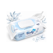 Biolly Cream Care Kremli Islak Mendil 100 Yaprak - Koli 12 Adet 12'li Set