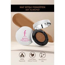 Flormar K-Spirit Cover Up Yüksek Kapatıcı & Uzun Süre Kalıcı Yarı Mat Bitişli Fondöten 007 Almond