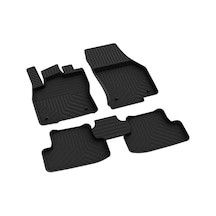 Ferrous Autoaccessories Volkswagen T-roc İle Uyumlu 4d Havuzlu Kauçuk Paspas 2017 Ve Üstü Açık Bej