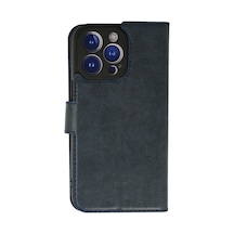 Apple iPhone Uyumlu 13 Pro Max Kılıf Trend S Plus Kapaklı Kılıf - Lacivert Bz8683140264130