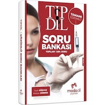 Modadil Yayınları Tıpdil Sınavı Tamamı Çözümlü Soru Bankası/Suat