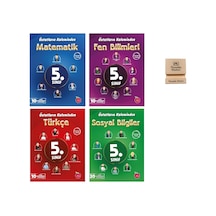 Newton 5. Sınıf Üstatların Kaleminden Matematik Fen Türkçe Ve Sosyal 4lü Denemeleri + Telefon Standı