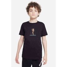 Tshirthane Riverdale Veronica Lodge Baskılı Unisex Çocuk Siyah T-Shirt