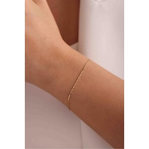 İnce Parlak Kristal Pro Bileklik Altın 21092436
