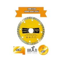Turbo Elmas Mermer Granit Kesici Testere 115 Mm