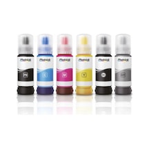 Plus L Serisi Muadil Mürekkepleri, Epson 103 Ecotank 4 Renk Set Mürekkep L6290 L6270 L6260 L4266 L4260 L6276 L6190 L6170 L6160 L4160 L4150 L14150 Uyumlu Diğer