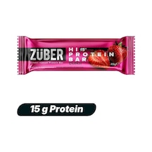 Züber Çilekli Hi Protein Bar 45 G 8'li Avantaj Paketi Mıchu
