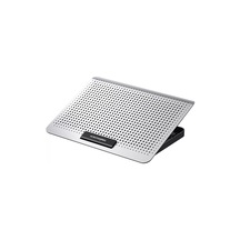 Luve Store Alüminyum Notebook Soğutucu Fanlı 7 Kademeli Laptop Standı 12-17 İnç Çift Usb