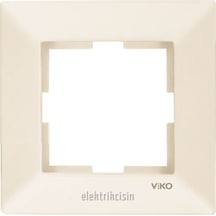 VİKO MERİDİAN KREM TEKLİ ÇERÇEVE