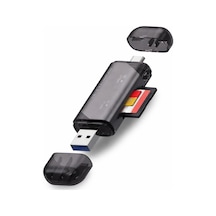 Tr Uhs-ıı Sd Kart Okuyucu Usb-c Ve Usb 3.0 Yüksek Hızda Veri Aktarımı Microsd Ve Sd Kart Desteği Dual Kart Ok