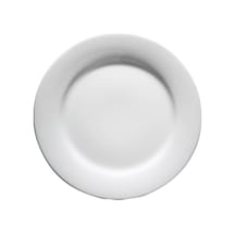 Metro Professıonal 24 Cm Porselen Servis Tabağı 6'lı Set - Darbelere Dayanıklı Tarı beyaz