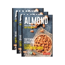 Dermal It's Real Super Gıda Maskesi Badem 25 G 3'lü Set