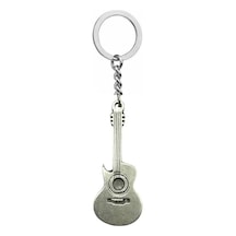 Gitar Figürlü Unisex Metal Anahtarlık Müzik Ruhunu Yansıtan Zarif Ve Anlamlı Aksesuar
