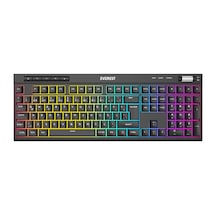 Everest Kb-68 Shin Siyah Rainbow Q Membrane Klavye Rgb