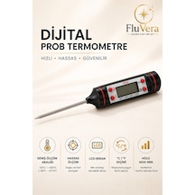Tp101 Dijital Mutfak Termometresi -50 C +300 C Hassas Sıcaklık Ölçer, Lcd Ekran
