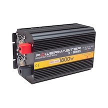 Powermaster Pwr1800-12 Çift Dijital Ekran 12 Volt - 1800 Watt Modıfıed Sınus Wave Inverter