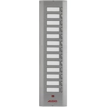 Audio 005233E E13 Yan Sıra Tek Butonlu Zil Paneli (Konsept) Kısa