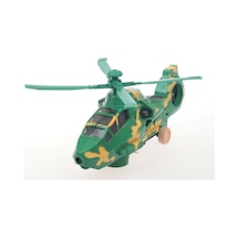 Oyuncak Air Force Helikopter Sesli Işıklı Pilli Askeri Helikopter