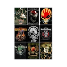 Metal Müzik Grupları - Five Finger Death Punch Çoklu Sticker Seti Diğer