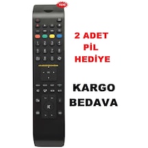 Telefunken Led Tv Televizyon Kumanda Pil Qmenü