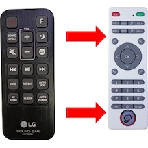 LG Uyumlu Akb74935611 / Akb74935615 / Sj6 Sj8 Sj9 Soundbar Sistemi Kumandası