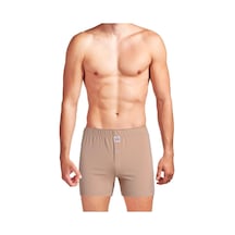 The Don Organik Pamuk Erkek Boxer Bej Renk