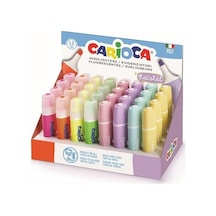 Cari Oca Pastel+fosforlu İşaretleme Kalemi 32li Stand 8 Renk Çok Renkli