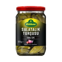 4 Adet Kühne Salatalık Turşusu Türk Tipi 670 G