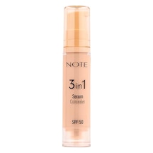 Note Cosmetics3 İn 1 Serum Concealer 20 Medium Beige Spf 50 Nemlendirici Ve Aydınlatıcı Göz Altı Kapatıcısı 00